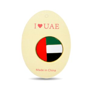 ROUND UAE BADGE – A Symbol of Pride and Patriotism!